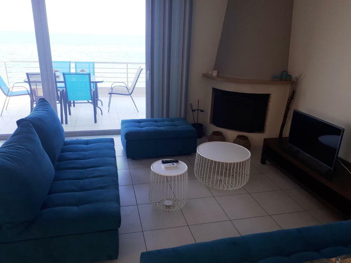 Vrachati Sea Front House Káto Ássos Bagian luar foto